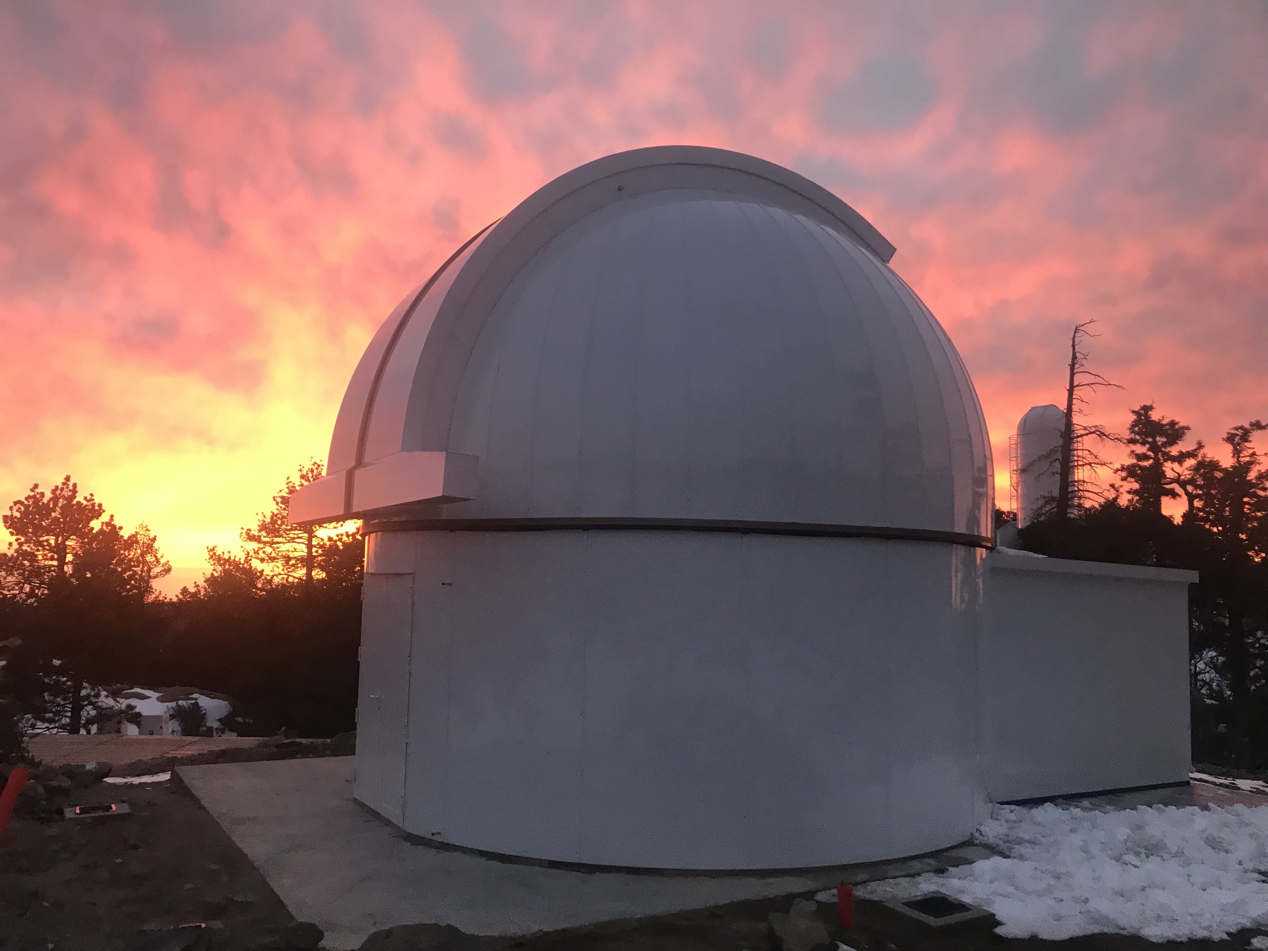 SAINT-EX Observatory at dusk (picture B. Courcol)
